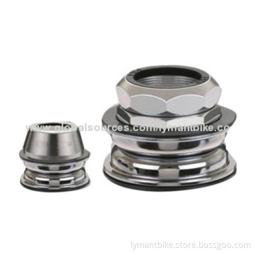 Bicycle Headset, Made of Steel, Sized BC1-1/8x26T, 25.4x44x30mm Diameter, for MTB and Road bikes